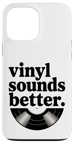 Vinyl klingt besser Hülle für iPhone 13 Pro Max Vinyl klingt besser Hülle für iPhone 13 Pro Max von Analog Soul Apparel
