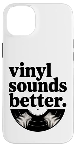 Vinyl klingt besser Hülle für iPhone 14 Plus Vinyl klingt besser Hülle für iPhone 14 Plus von Analog Soul Apparel