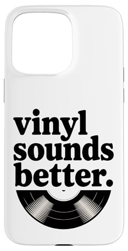 Vinyl klingt besser Hülle für iPhone 15 Pro Max Vinyl klingt besser Hülle für iPhone 15 Pro Max von Analog Soul Apparel