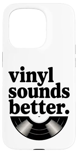 Vinyl klingt besser Hülle für iPhone 15 Pro Vinyl klingt besser Hülle für iPhone 15 Pro von Analog Soul Apparel