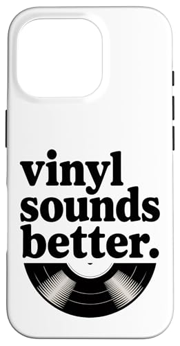 Vinyl klingt besser Hülle für iPhone 16 Pro Vinyl klingt besser Hülle für iPhone 16 Pro von Analog Soul Apparel