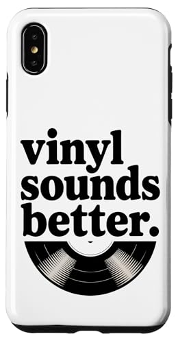 Vinyl klingt besser Hülle für iPhone XS Max Vinyl klingt besser Hülle für iPhone XS Max von Analog Soul Apparel