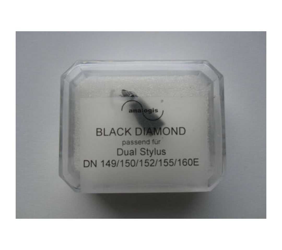 Analogis Black Diamond passend für Dual Stylus DN 149/150/152/155/160E Plattenspieler von Analogis