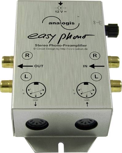 Analogis Easy Phono Phono-Vorverstärker von Analogis