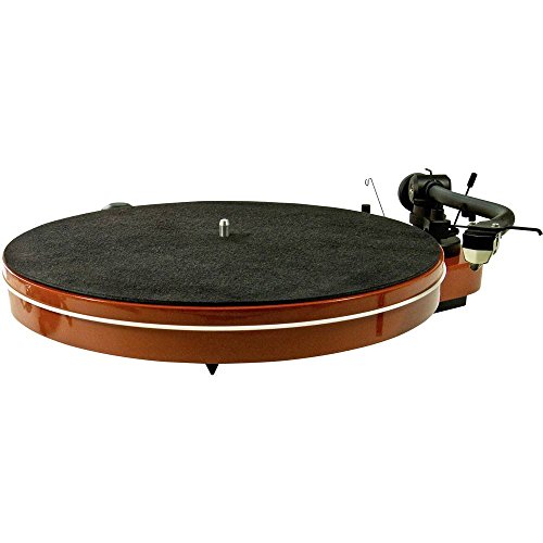Ledermatte für Plattenspieler analogis Mat Six - Black von Analogis