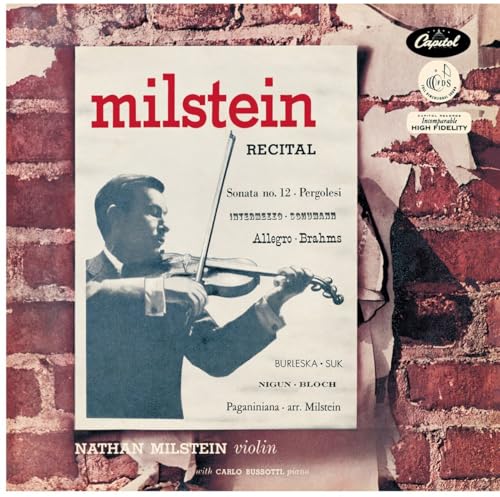 A Nathan Milstein Recital [Vinyl LP] von Analogphonic