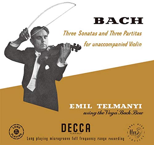 Three Sonatas & Three Partitas For Unaccompanied Violin (J.S. Bach) [Vinyl LP] von Analogphonic