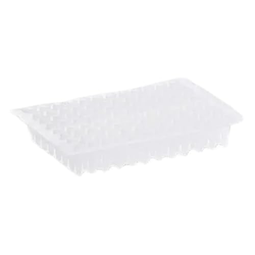 Analytik Jena HP 96-Well-PCR Platte mit Halbrock, 0.2mL Kapazität, Transparent, 100 Stück von Analytik Jena