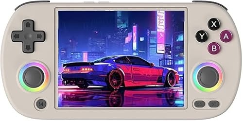 Anbernic RG40XXH Retro-Spielekonsole, 4-Zoll IPS Display, 64GB ROM, Linux 64-bit, RGB-Beleuchtung, Quad-Core A53 - Grau Anbernic RG40XXH Retro-Spielekonsole, 4-Zoll IPS Display, 64GB ROM, Linux 64-bit, RGB-Beleuchtung, Quad-Core A53 - Grau von Anbernic