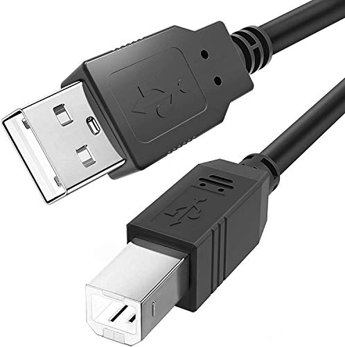 7,5M USB B MIDI-Kabel für Instrumente, Ancable USB MIDI-Kabel Kompatibel mit Klavier, Midi-Controller, Midi-Tastatur, Audio-Interface-Aufnahme, USB-Mikrofon und Mehr von Ancable