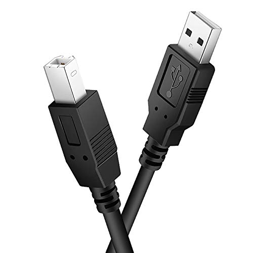 Ancable 1M USB B MIDI-Kabel für Instrumente, USB MIDI-Kabel Kompatibel mit Klavier, Midi-Controller, Midi-Tastatur, Audio-Interface-Aufnahme, USB-Mikrofon und Mehr von Ancable