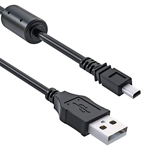 Ancable UC-E6 USB-Kabel 1,5M für Nikon, USB Mini-B Universal-Digitalkamera Datenübertragungskabel Ladekabel für Nikon CoolPix, L, D, P, Serie Digitalkamera von Ancable