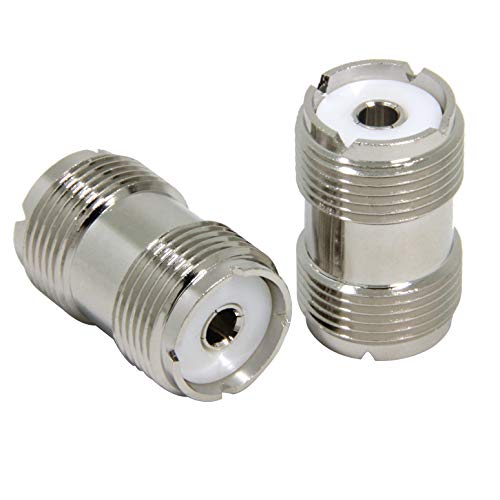 Uhf Pl-259 Buchse Zu Uhf Pl-259 Buchse Koaxialadapter Stecker Kupplungsverbinder für Cb-Amateurfunkantenne 2Er-Stück Uhf Pl-259 Buchse Zu Uhf Pl-259 Buchse Koaxialadapter Stecker Kupplungsverbinder für Cb-Amateurfunkantenne 2Er-Stück von Ancable