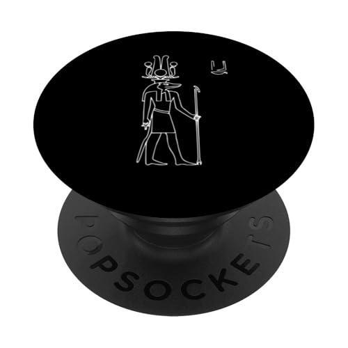 Ägyptische Kunst Altes Ägypten Gott Klassiker PopSockets Klebender PopGrip Ägyptische Kunst Altes Ägypten Gott Klassiker PopSockets Klebender PopGrip von Ancient Egypt & Cave Paintings Co.