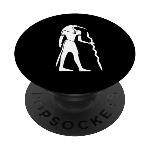 Gott des alten Ägypten PopSockets Klebender PopGrip von Ancient Egypt & Cave Paintings Co.