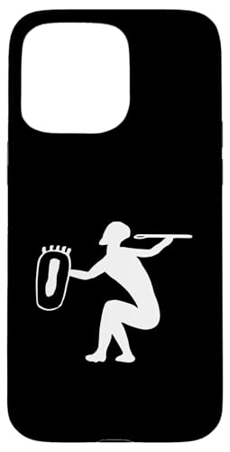Höhlenmalerei Speer & Schild Krieger Hülle für iPhone 15 Pro Max von Ancient Egypt & Cave Paintings Co.