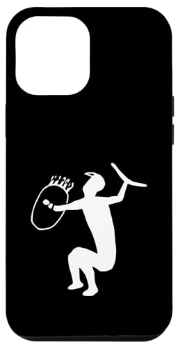Höhlenmalerei des alten Kriegers Hülle für iPhone 12 Pro Max von Ancient Egypt & Cave Paintings Co.