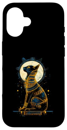 Ägyptische Katze Ägyptologie Tutanchamun Bastet Ägyptischer Gott Hülle für iPhone 16 von Ancient Egyptian Gods Mythology