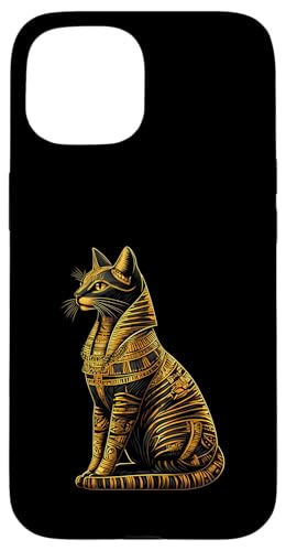 Alte Ägypten Katze Bastet Ägyptologie Tutanchamun Ägyptischer Gott Hülle für iPhone 15 von Ancient Egyptian Gods Mythology