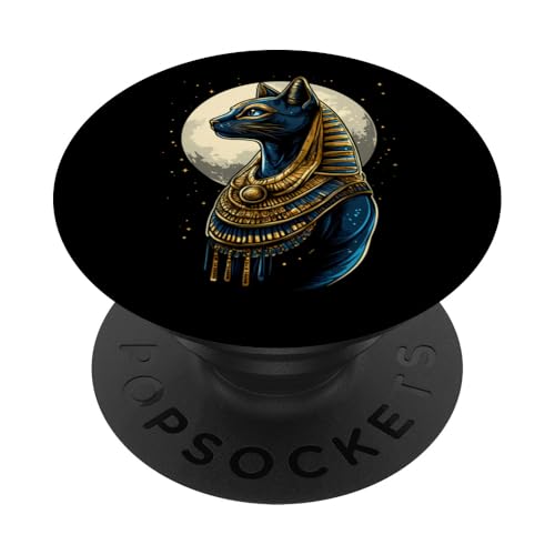 Altes Ägypten Ägypten Gott Bastet Katze Ägypten Mythologie PopSockets Klebender PopGrip von Ancient Egyptian Gods Mythology