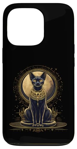 Altes Ägypten Bastet Ägyptologie Ägypten Mythologie Mond Hülle für iPhone 13 Pro von Ancient Egyptian Gods Mythology