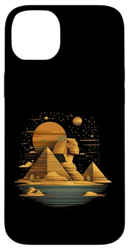 Altes Ägypten Tutanchamun Sphinx Pyramide Ägypten Mythologie Hülle für iPhone 14 Plus von Ancient Egyptian Gods Mythology