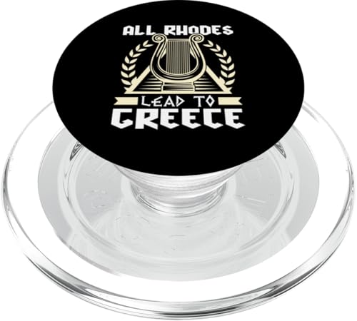 Griechische Mythologie: Alle Rhodos führen nach Griechenland PopSockets PopGrip für MagSafe Griechische Mythologie: Alle Rhodos führen nach Griechenland PopSockets PopGrip für MagSafe von Ancient Greece And Greek Gods Designs