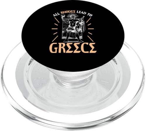 Griechische Mythologie: Alle Rhodos führen nach Griechenland PopSockets PopGrip für MagSafe von Ancient Greece And Greek Gods Designs
