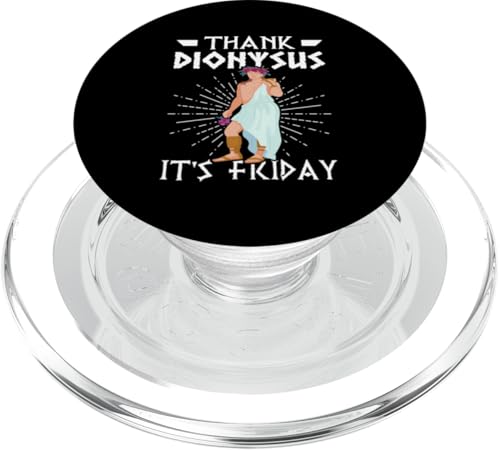 Griechische Mythologie: Danke Dionysus It's Friday PopSockets PopGrip für MagSafe Griechische Mythologie: Danke Dionysus It's Friday PopSockets PopGrip für MagSafe von Ancient Greece And Greek Gods Designs