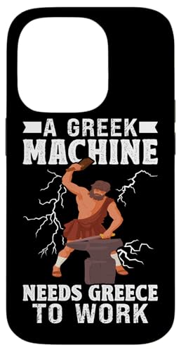 Griechische Mythologie: Eine griechische Maschine braucht Griechenland zum Arbeiten Hülle für iPhone 14 Pro Griechische Mythologie: Eine griechische Maschine braucht Griechenland zum Arbeiten Hülle für iPhone 14 Pro von Ancient Greece And Greek Gods Designs