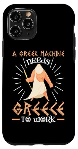 Griechische Mythologie: Eine griechische Maschine braucht Griechenland zur Arbeit Hülle für iPhone 11 Pro Griechische Mythologie: Eine griechische Maschine braucht Griechenland zur Arbeit Hülle für iPhone 11 Pro von Ancient Greece And Greek Gods Designs