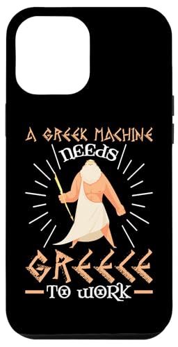 Griechische Mythologie: Eine griechische Maschine braucht Griechenland zur Arbeit Hülle für iPhone 12 Pro Max Griechische Mythologie: Eine griechische Maschine braucht Griechenland zur Arbeit Hülle für iPhone 12 Pro Max von Ancient Greece And Greek Gods Designs