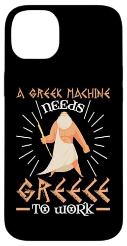 Griechische Mythologie: Eine griechische Maschine braucht Griechenland zur Arbeit Hülle für iPhone 14 Plus Griechische Mythologie: Eine griechische Maschine braucht Griechenland zur Arbeit Hülle für iPhone 14 Plus von Ancient Greece And Greek Gods Designs