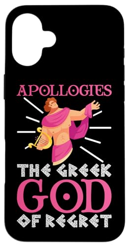 Griechische Mythologie: Entschuldigung - Der griechische Gott des Bedauerns Hülle für iPhone 16 Plus von Ancient Greece And Greek Gods Designs