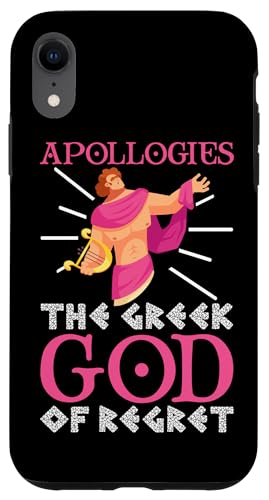 Griechische Mythologie: Entschuldigung - Der griechische Gott des Bedauerns Hülle für iPhone XR von Ancient Greece And Greek Gods Designs
