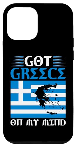 Griechische Mythologie: Got Greece On My Mind Hülle für iPhone 12 mini von Ancient Greece And Greek Gods Designs