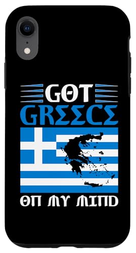 Griechische Mythologie: Got Greece On My Mind Hülle für iPhone XR von Ancient Greece And Greek Gods Designs