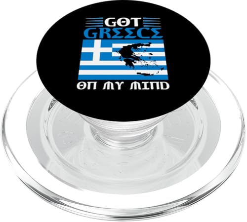Griechische Mythologie: Got Greece On My Mind PopSockets PopGrip für MagSafe Griechische Mythologie: Got Greece On My Mind PopSockets PopGrip für MagSafe von Ancient Greece And Greek Gods Designs