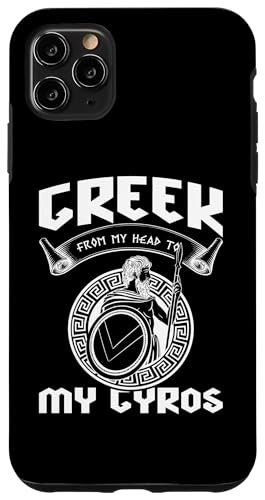 Griechische Mythologie: Griechisch von meinem Kopf zu meinem Gyros Hülle für iPhone 11 Pro Max Griechische Mythologie: Griechisch von meinem Kopf zu meinem Gyros Hülle für iPhone 11 Pro Max von Ancient Greece And Greek Gods Designs