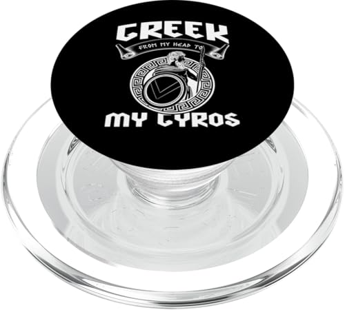 Griechische Mythologie: Griechisch von meinem Kopf zu meinem Gyros PopSockets PopGrip für MagSafe Griechische Mythologie: Griechisch von meinem Kopf zu meinem Gyros PopSockets PopGrip für MagSafe von Ancient Greece And Greek Gods Designs
