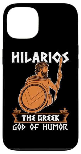 Griechische Mythologie: Hilarios - Der griechische Gott des Humors Hülle für iPhone 13 von Ancient Greece And Greek Gods Designs