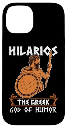 Griechische Mythologie: Hilarios - Der griechische Gott des Humors Hülle für iPhone 14 von Ancient Greece And Greek Gods Designs