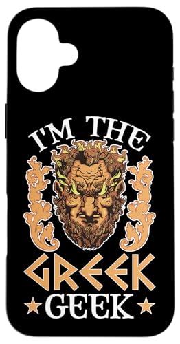Griechische Mythologie: Ich bin der griechische Geek Hülle für iPhone 16 Plus Griechische Mythologie: Ich bin der griechische Geek Hülle für iPhone 16 Plus von Ancient Greece And Greek Gods Designs