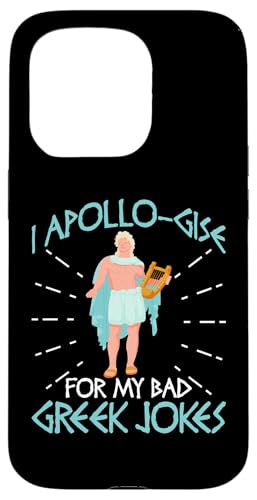 Griechische Mythologie: Ich entschuldige mich für meine schlechten griechischen Witze Hülle für iPhone 15 Pro Griechische Mythologie: Ich entschuldige mich für meine schlechten griechischen Witze Hülle für iPhone 15 Pro von Ancient Greece And Greek Gods Designs