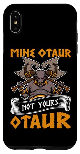 Griechische Mythologie: Mein Otaur, nicht dein Otaur Hülle für iPhone XS Max von Ancient Greece And Greek Gods Designs