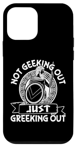Griechische Mythologie: Not Geeking Out, Just Greeking Out Hülle für iPhone 12 mini Griechische Mythologie: Not Geeking Out, Just Greeking Out Hülle für iPhone 12 mini von Ancient Greece And Greek Gods Designs