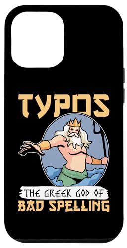 Griechische Mythologie: Tippfehler - Der griechische Gott der schlechten Rechtschreibung Hülle für iPhone 12 Pro Max Griechische Mythologie: Tippfehler - Der griechische Gott der schlechten Rechtschreibung Hülle für iPhone 12 Pro Max von Ancient Greece And Greek Gods Designs