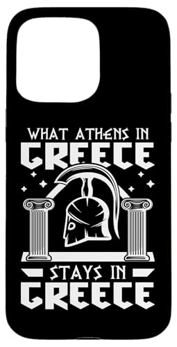 Griechische Mythologie: Was Athen in Griechenland bleibt, bleibt in Griechenland Hülle für iPhone 15 Pro Max Griechische Mythologie: Was Athen in Griechenland bleibt, bleibt in Griechenland Hülle für iPhone 15 Pro Max von Ancient Greece And Greek Gods Designs