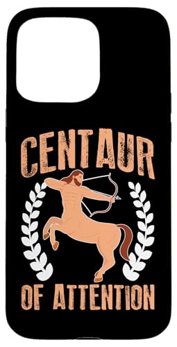 Griechische Mythologie: Zentaur der Aufmerksamkeit Hülle für iPhone 15 Pro Max von Ancient Greece And Greek Gods Designs