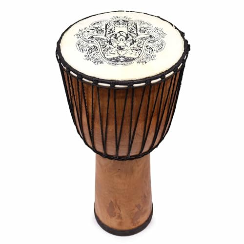 Ancient Wisdom Handgefertigte Djembe, 50 cm von Ancient Wisdom